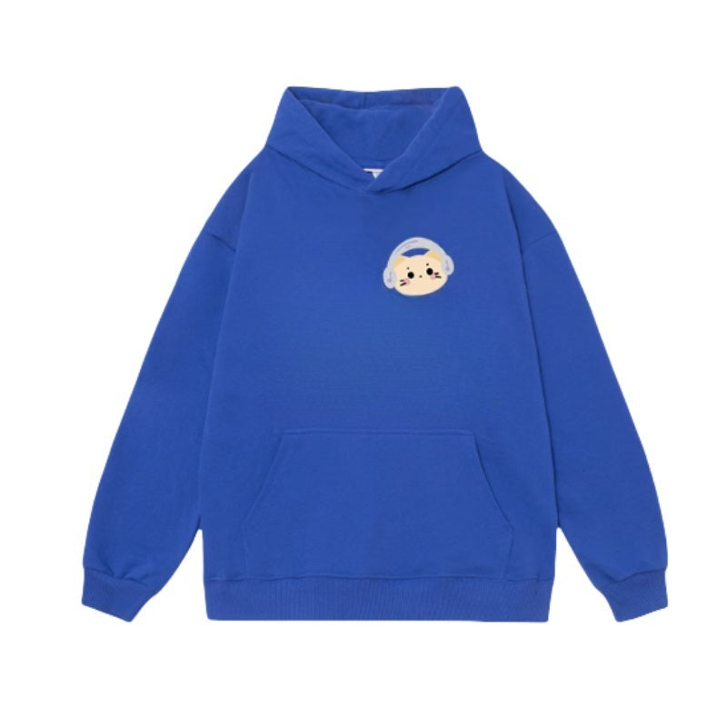Trendy Blue Street Hoodie