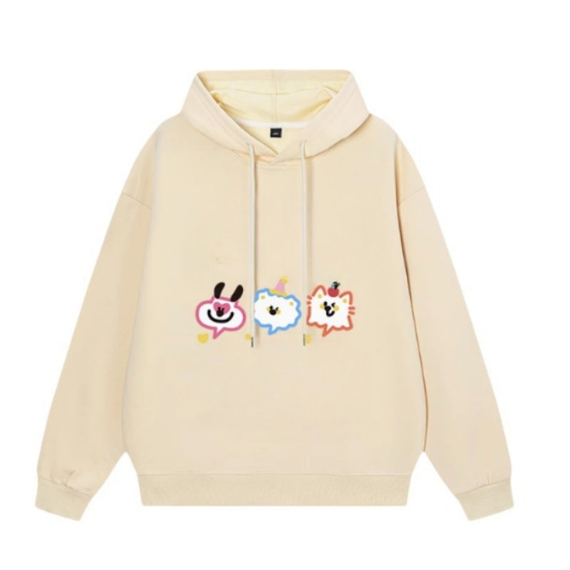 Fun-Loving Apricot Hoodie